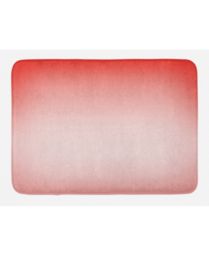 Ambesonne Peach Bath Mat Bedding