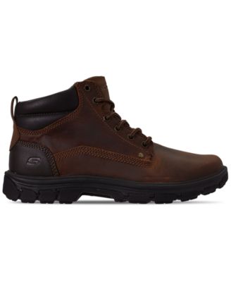 Skechers Men's Relaxed Fit Segment Garnet Ankle Boots from Finish