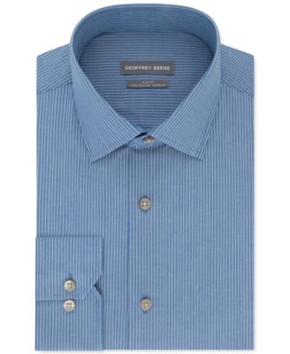 Geoffrey Beene - Men's Slim-Fit Performance Stretch Stripe Dress Shirt
