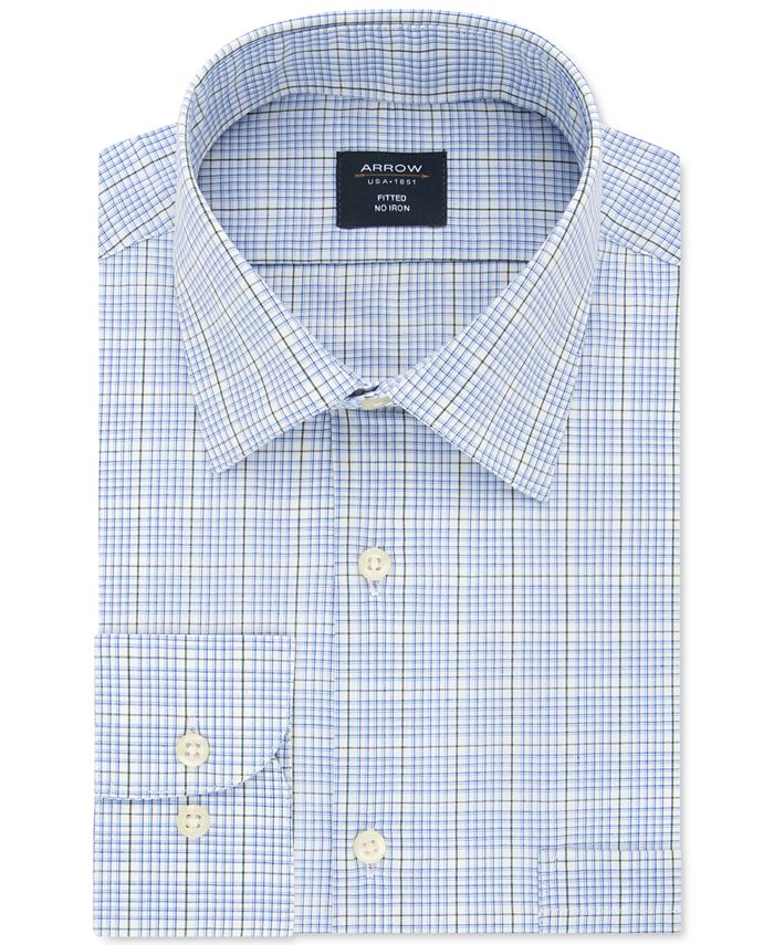 Arrow athletic hotsell fit dress shirt