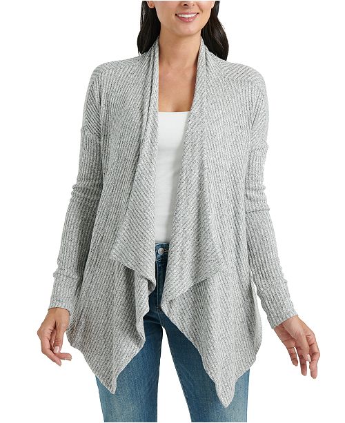 Lucky Brand Cloud Jersey Open Front Cardigan Sweater Reviews