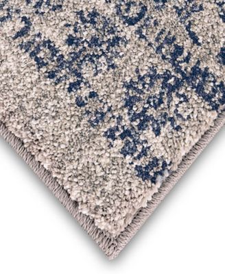 CLOSEOUT! Expressions Dharma Medallion Indigo 2'4" x 7'10" Runner Rug