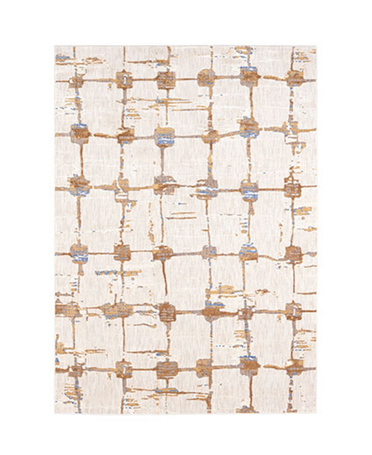 Scott Living Artisan Mirage Brushed Gold 8' x 11' Area Rug - Gold