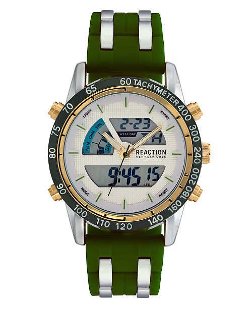 kenneth cole reaction analog digital watch manual
