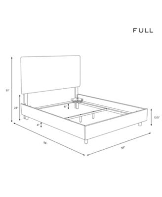 Macy's Irene Upholstered Bed - Full 