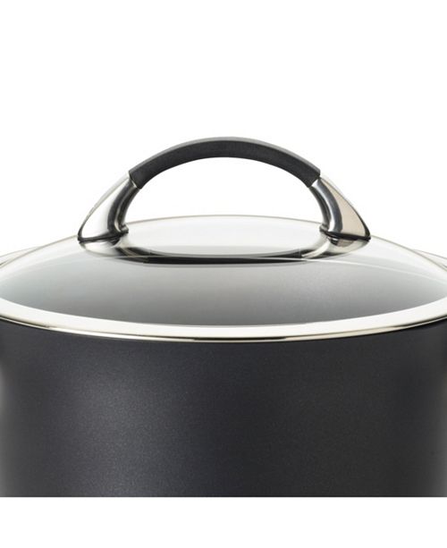 Circulon Symmetry Hard Anodized Nonstick Straining 3.5 Qt ...