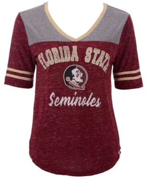 Colosseum Women's Florida State Seminoles Mr Big V-neck T-Shirt