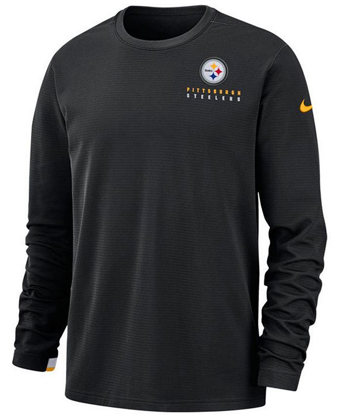 Nike steelers crew outlet sweatshirt