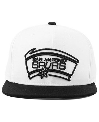 Mitchell & Ness San Antonio Spurs Paintbrush Adjustable Snapback Hat – Tim Duncan Era, Teal, NBA Licensed - View #4