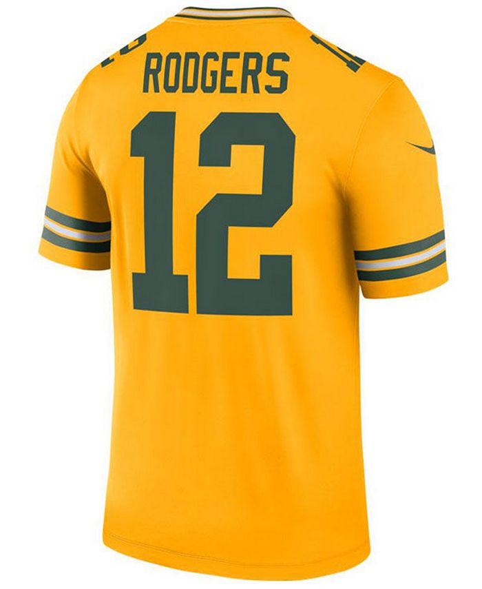 Lids Nike Men's Aaron Rodgers Green Bay Packers Inverted Color Legend