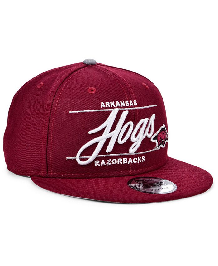 New Era Arkansas Razorbacks Slogan 9FIFTY Snapback Cap - Macy's