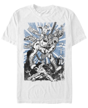 Marvel Men's Avengers Classic Spider-Man Kanji Short Sleeve T-Shirt
