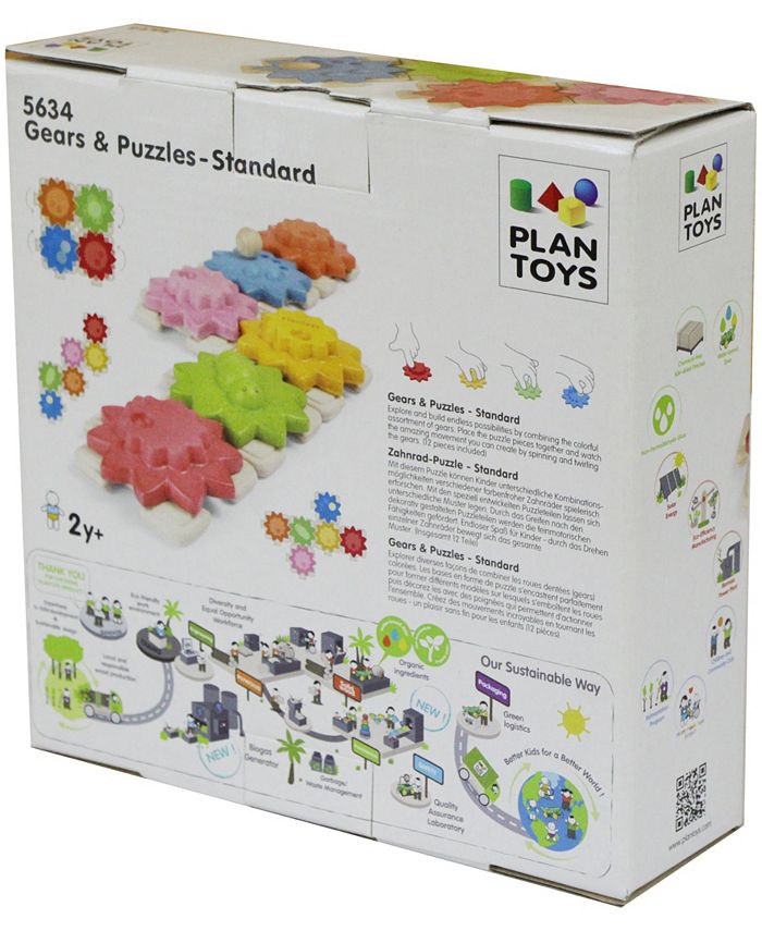 Areyougame Plan Toys Gears Puzzles Standard Macy's