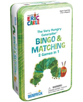 Briarpatch the Very Hungry Caterpillar Bingo & Matching 2 in 1 Educational Card Game Tin