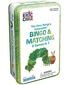 the Very Hungry Caterpillar Bingo & Matching 2 in 1 Educational Card Game Tin 