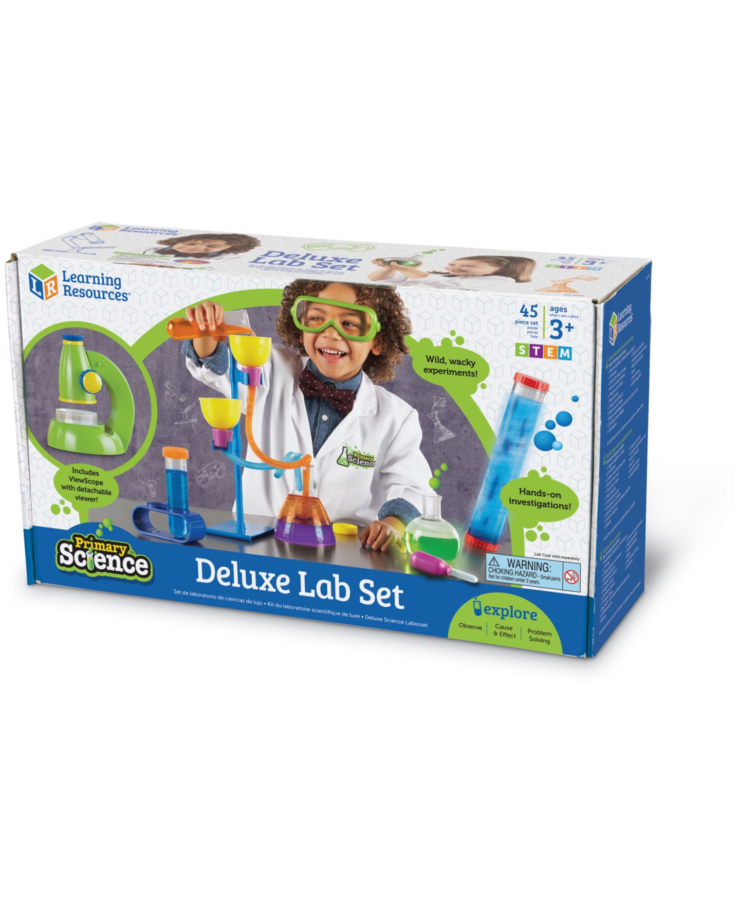 Детские игрушки Learning Resources Primary Science Activity Cards Lab Set, Ages 3+ — фото 18