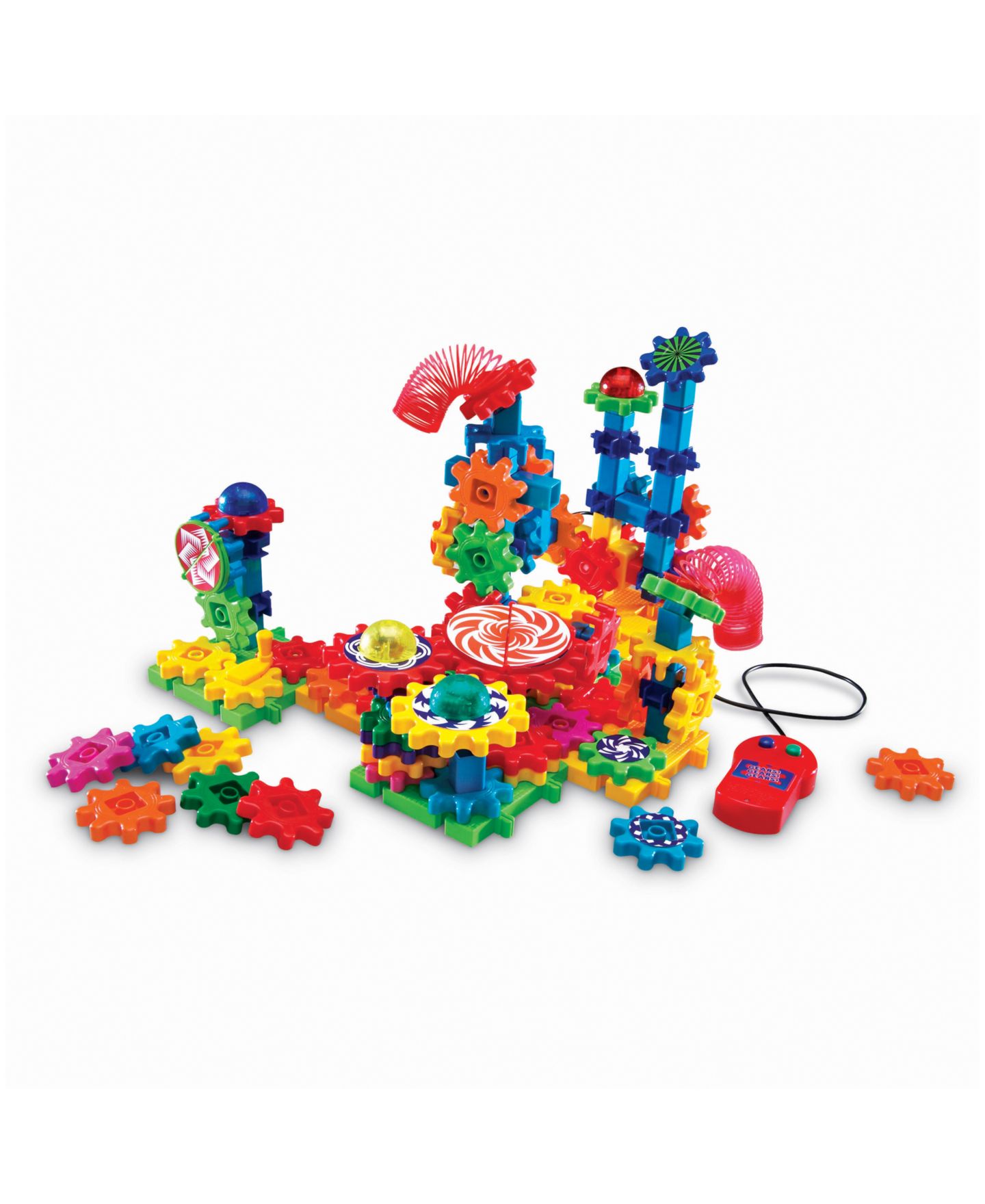 Детский конструктор Areyougame Gears Gears Gears Lights & Action Battery-Operated 121-Piece Building Set, Ages 5+ — фото 7