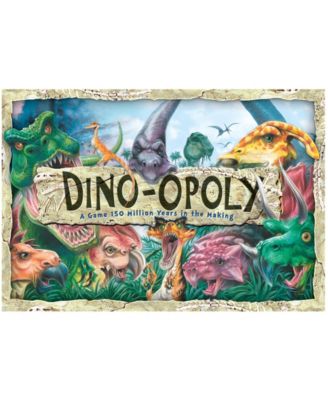 MasterPieces Puzzles Late for the Sky Dino-Opoly Game