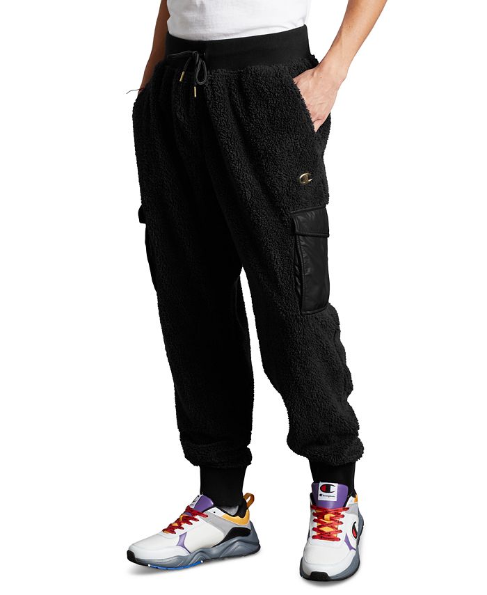 Champion® Super Fleece Cargo Joggers With Woven Accents
