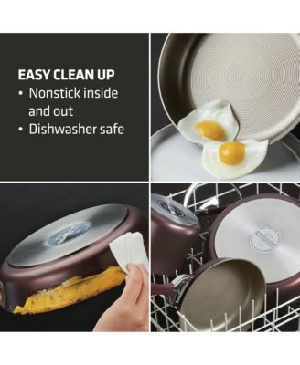 Symmetry Merlot 2-Pc. Hard-Anodized Non-Stick French Skillet Set