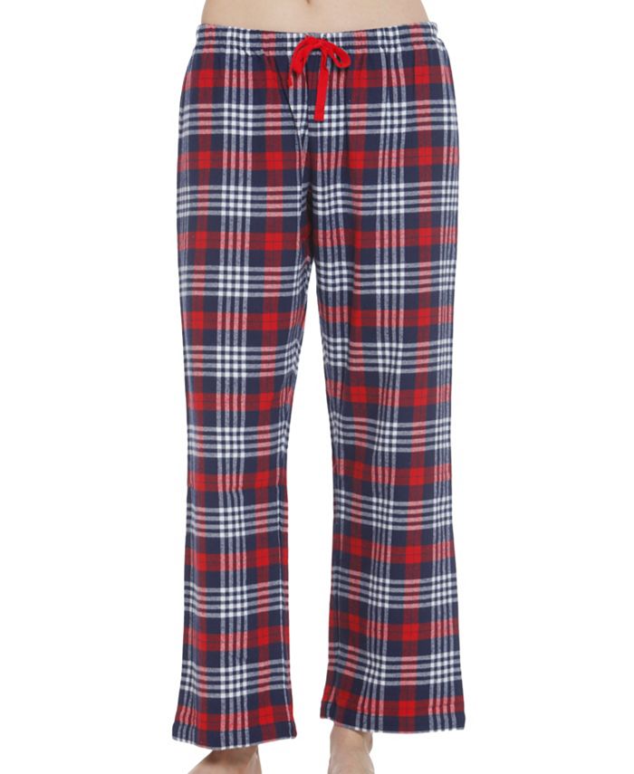 Tommy Hilfiger Cotton Plaid Flannel Pajama Pants & Reviews - Bras ...