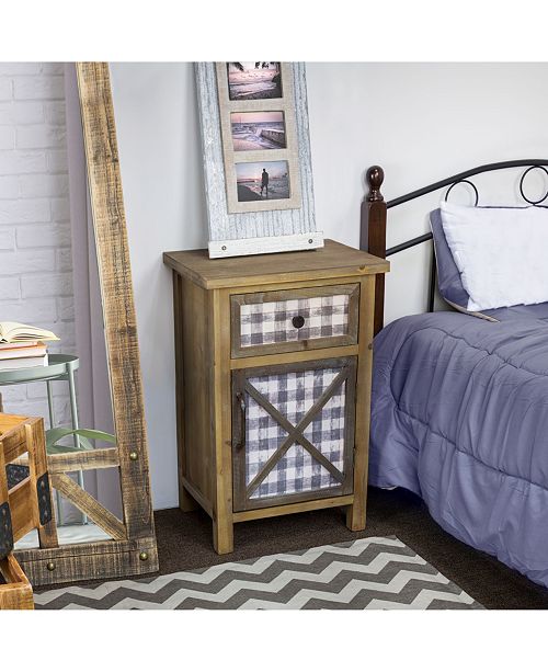 Crystal Art Gallery American Art Decor Farmhouse Nightstand End