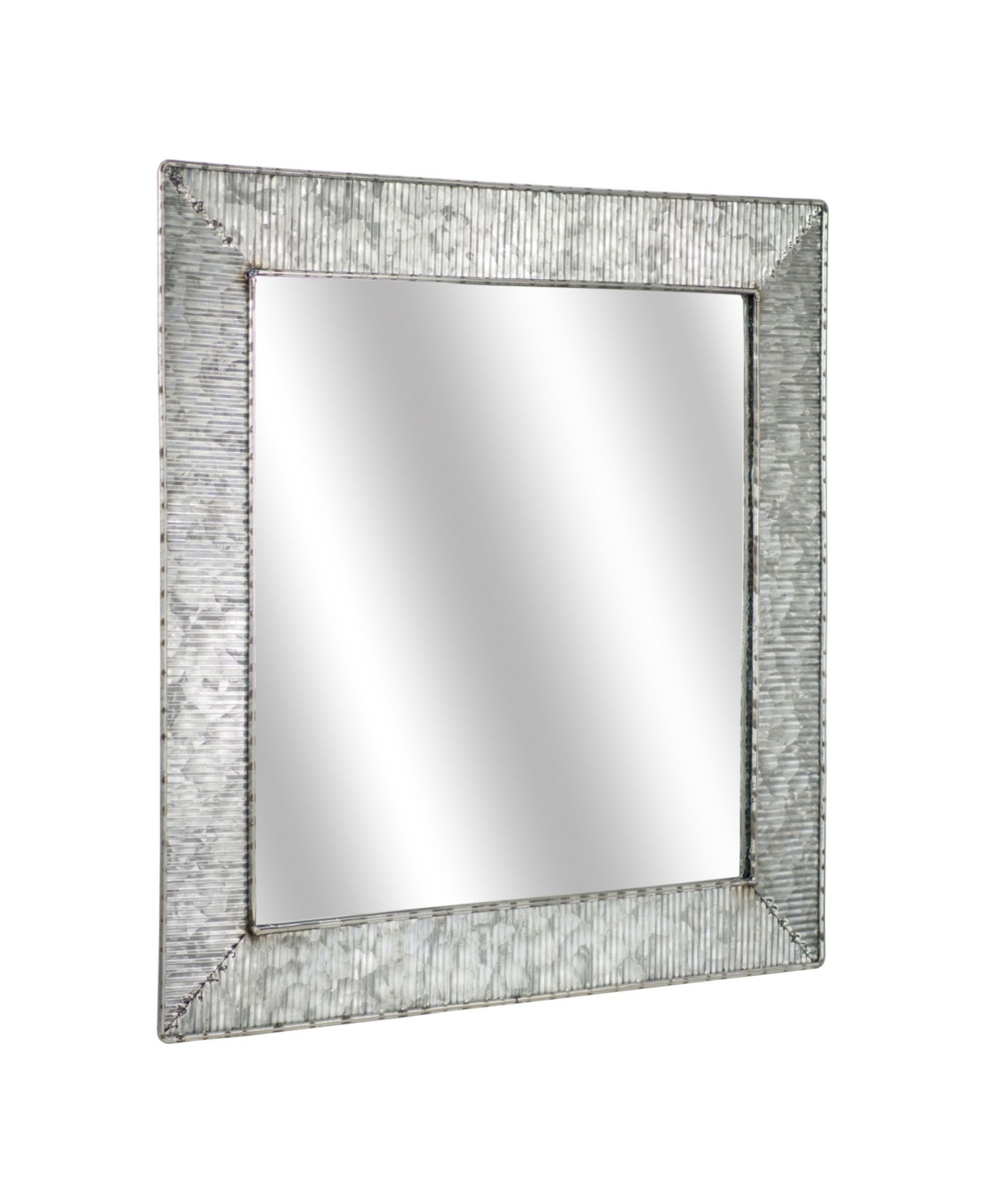 American Art Decor Galvanized Wall Vanity Mirror