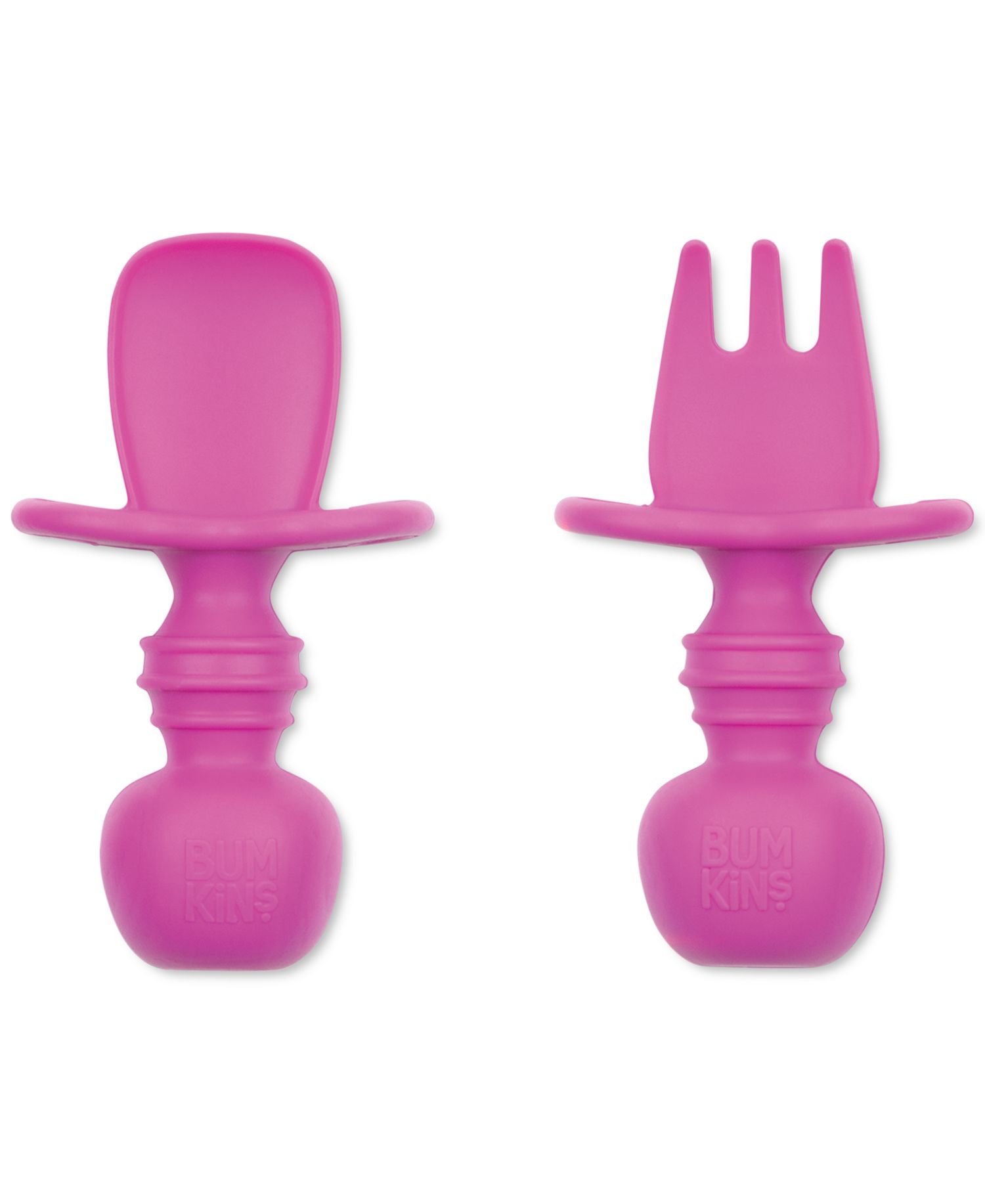 Baby Boys or Baby Girls Silicone Chewtensils