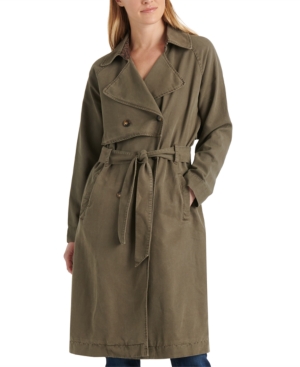 image of Lucky Brand Relaxed Trench Coat