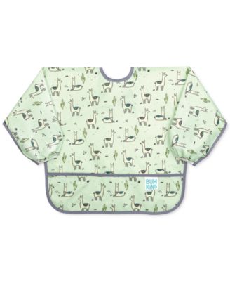 Bumkins Baby Boys Dinosaur Printed Sleeved Waterproof Bib - Llamas 14$
