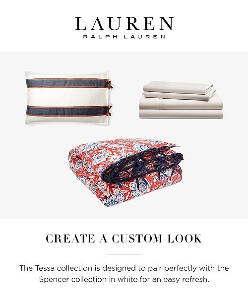 Lauren Ralph Lauren Tessa Floral Queen Comforter Set & Reviews
