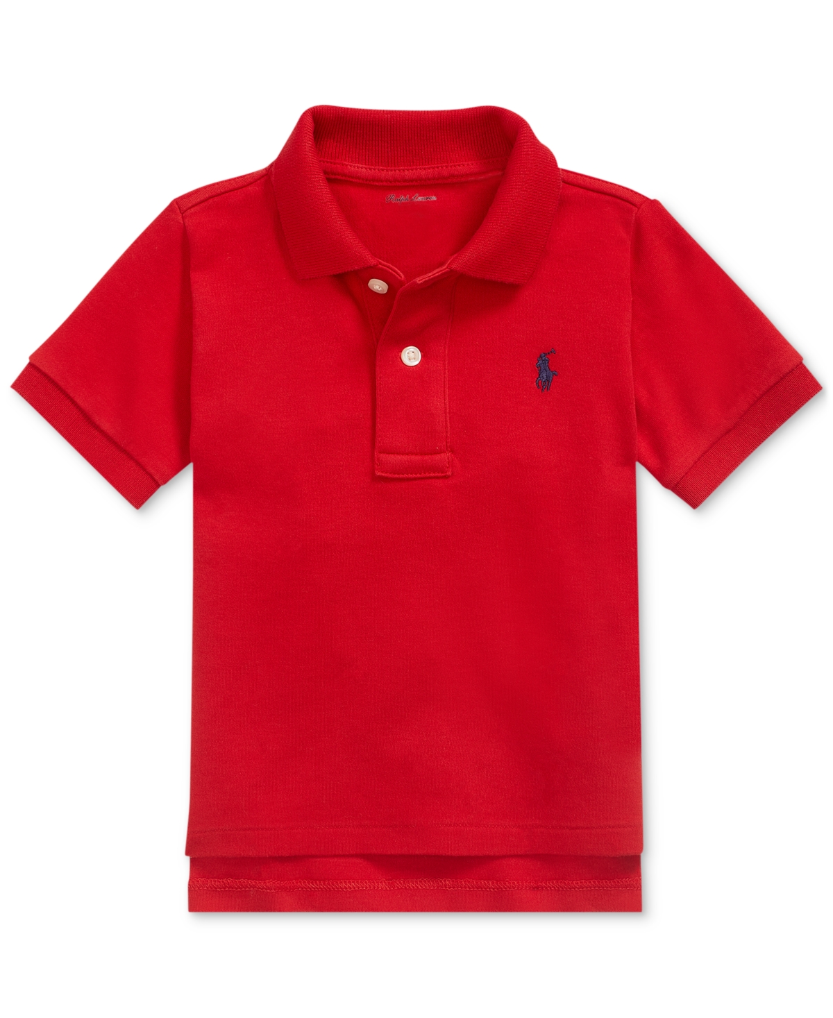 Polo Ralph Lauren Baby Boys Cotton Polo Short Sleeved Shirt In Rl  Red