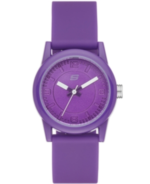 image of Skechers Women-s Rosencrans Silicone Strap Watch 30mm