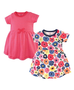 Touched By Nature Baby Girl Organic Cotton Dress 2-Pack