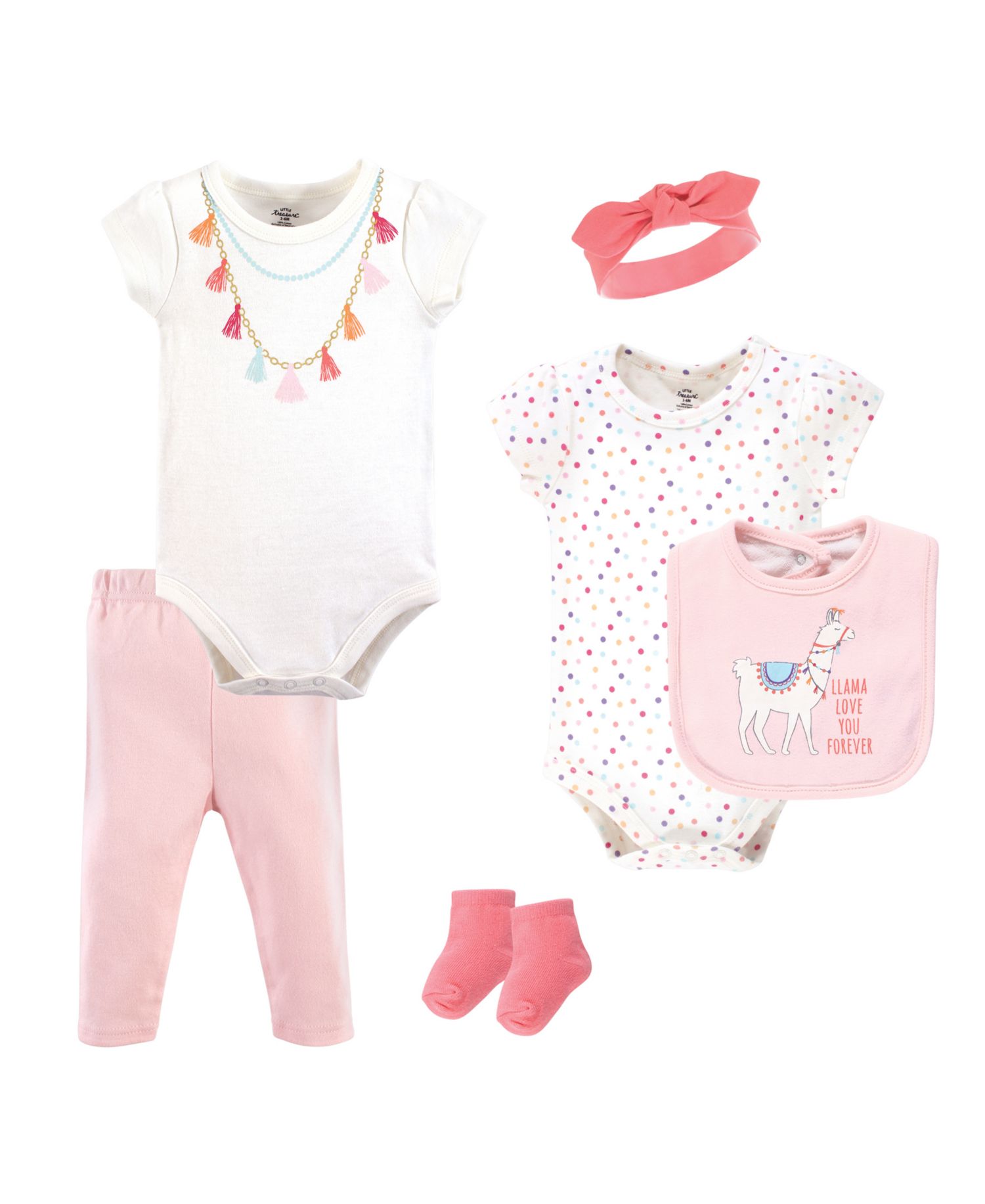 Baby Girls Treasure Layette Multi-Piece Layette Set