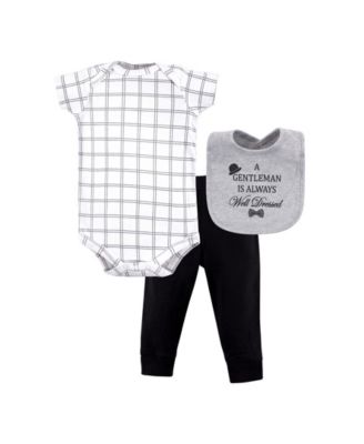 Treasure 3-Piece Bodysuit, Pant & Bib Set
