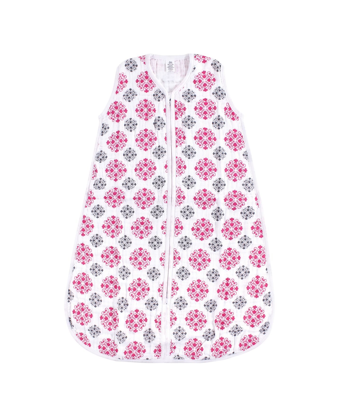 Спальные мешки Yoga Sprout Soft Muslin Sleeveless Sleeping Sack, Doubles as Blanket для девочек-малышей, цвет: Розовый — фото 1