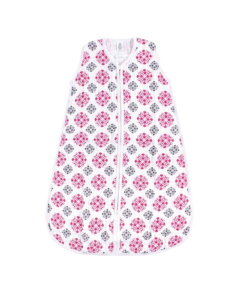 Спальные мешки Yoga Sprout Soft Muslin Sleeveless Sleeping Sack, Doubles as Blanket для девочек-малышей, цвет: Розовый
