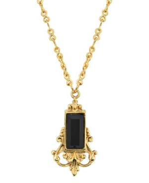 image of 2028 14K Gold Dipped Pendant Necklace