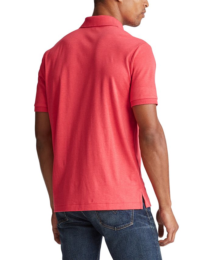 Polo Ralph Lauren Men's Classic Fit Soft Cotton Polo Red Size Large