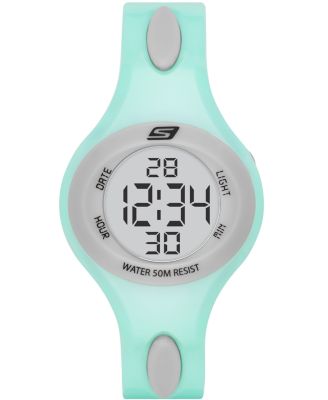 Skechers - Women's Polliwog Polyurethane Strap Watch 34mm