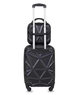 Gem 2-Pc. Carry-On Hardside Cosmetic Luggage Set
