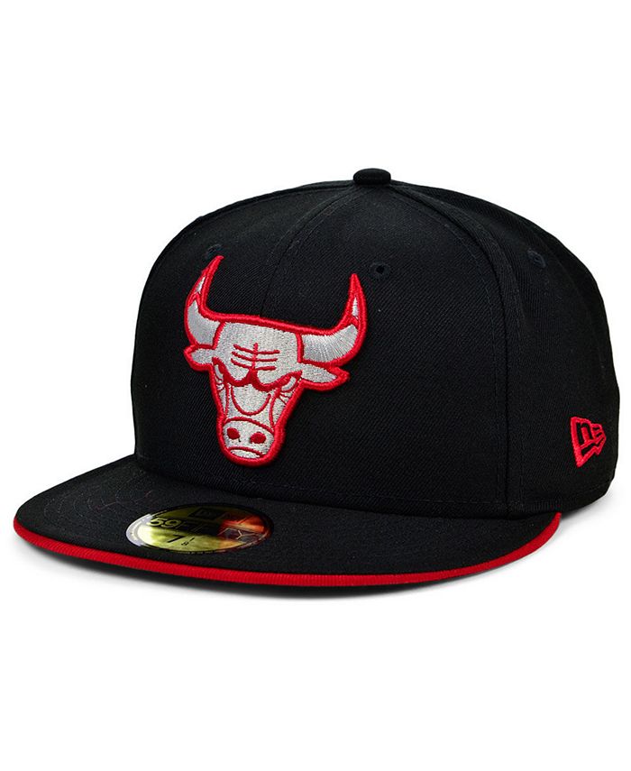 New Era Chicago Bulls Bred Collection 59FIFTY-FITTED Cap - Macy's