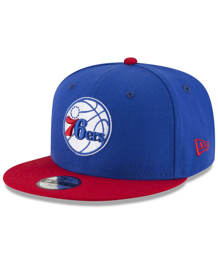 New Era Boys' Philadelphia 76ers Basic 9FIFTY Snapback Cap - Macy's