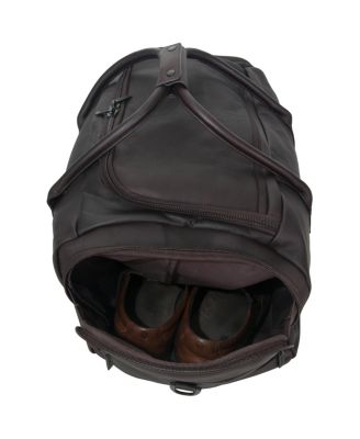 Colombian Leather 20" Single Compartment Top Load Travel Duffel Bag