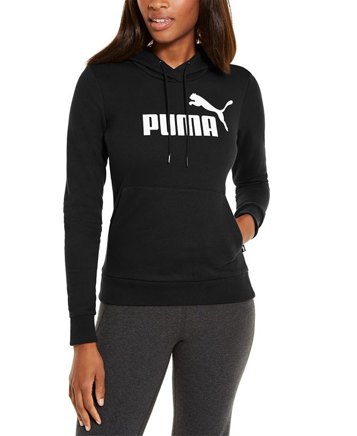 Puma Women's Logo Fleece Hoodie - Macy's