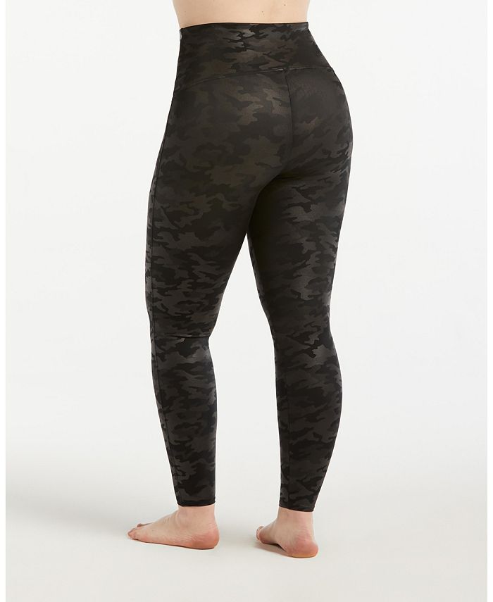 spanx grey camo leggings