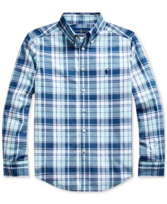 Polo Ralph Lauren - Big Boys Stretch Cotton Poplin Shirt