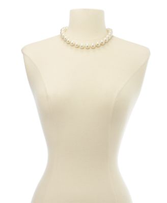 Imitation 14mm Pearl Collar Necklace, Created for Macy's