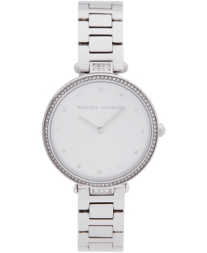 image of Rebecca Minkoff Women-s Nina Stainless Steel Bracelet Watch 33mm